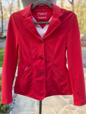 Pikeur Gotha II Ladies Competition Show Jacket - Tomato Red